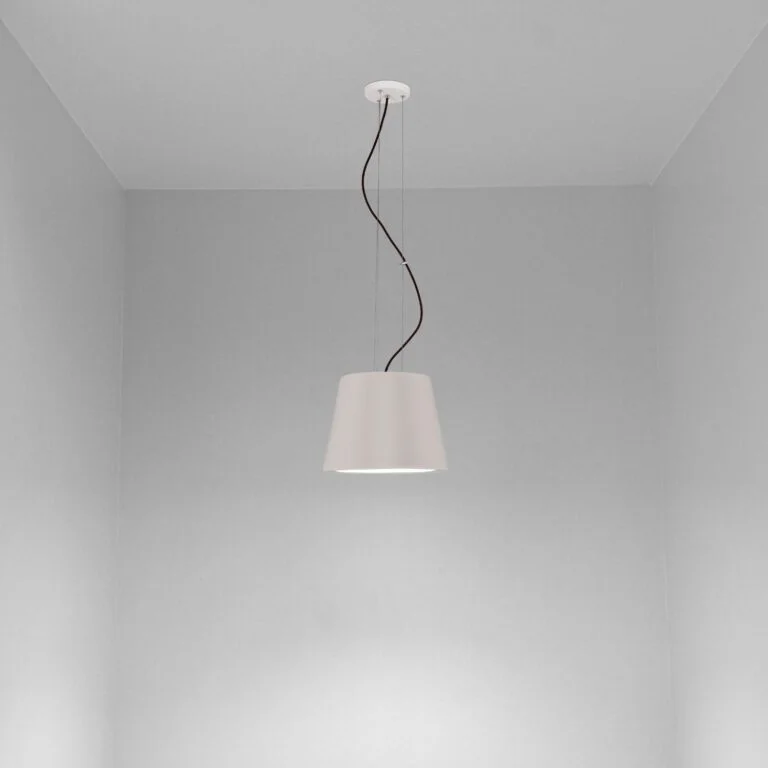 Pendente Lyon Geo Luz & Cerâmica  - 25cm  