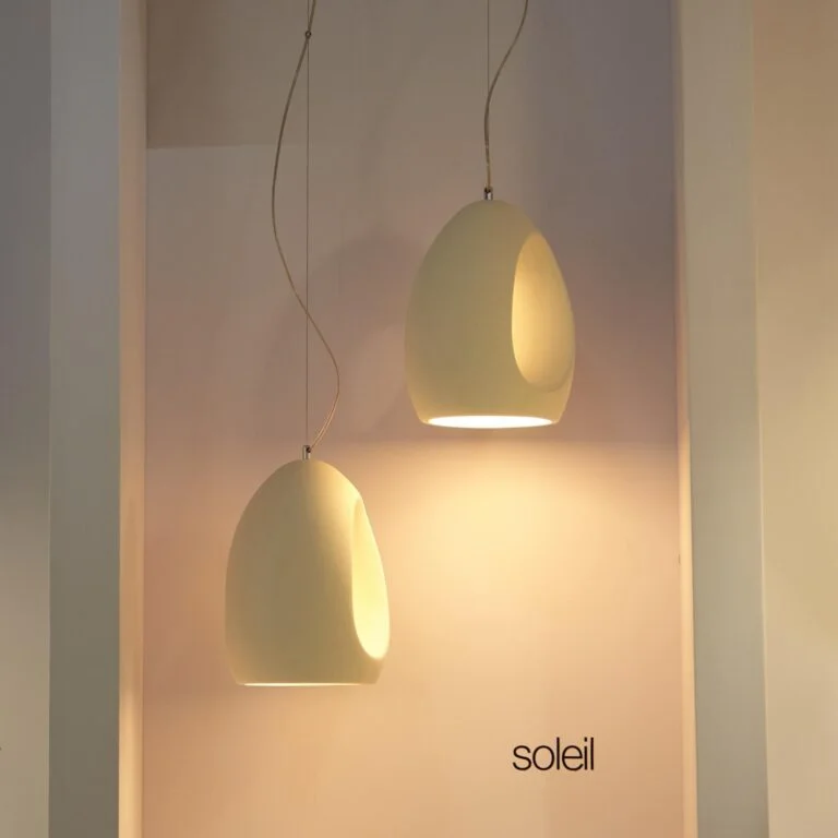 Pendente Soleil Geo Luz & Cerâmica - 32,5cm