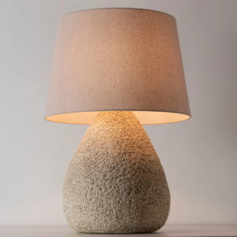 Abajur Nuno Geo Luz & Cerâmica - 47,5cm    