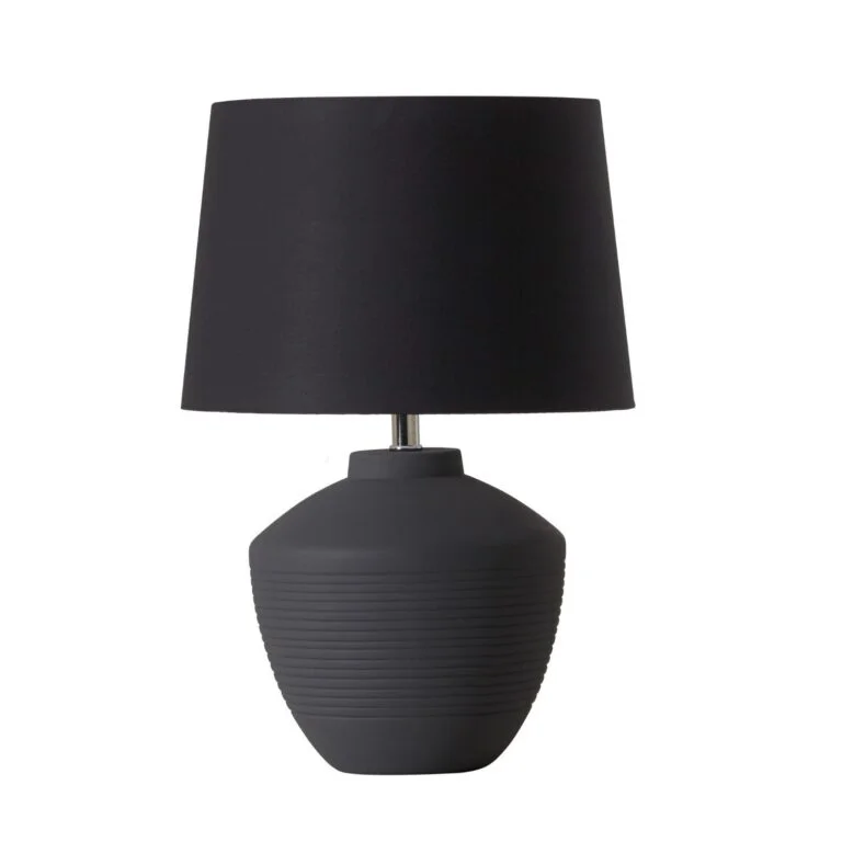 Abajur Buriti Geo Luz&Cerâmica - 34cm