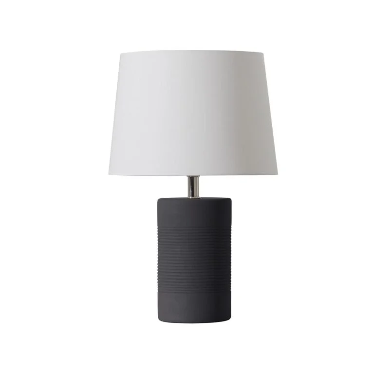 Abajur Jatobá Geo Luz&Cerâmica - 34cm