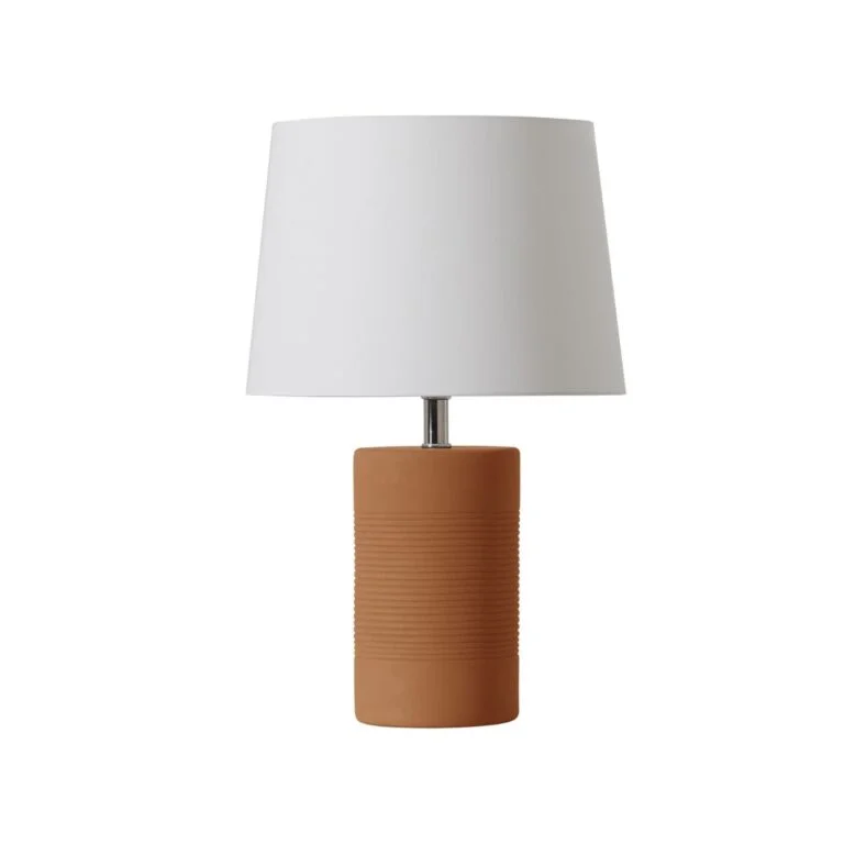 Abajur Jatobá Geo Luz&Cerâmica - 34cm
