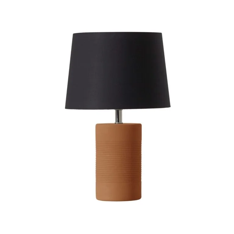 Abajur Jatobá Geo Luz&Cerâmica - 34cm