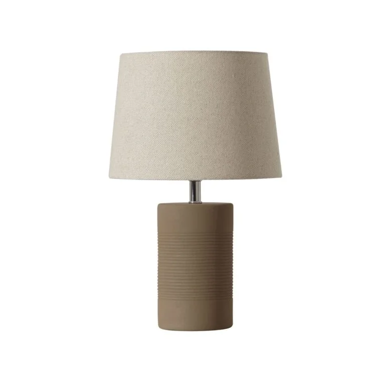 Abajur Jatobá Geo Luz&Cerâmica - 34cm
