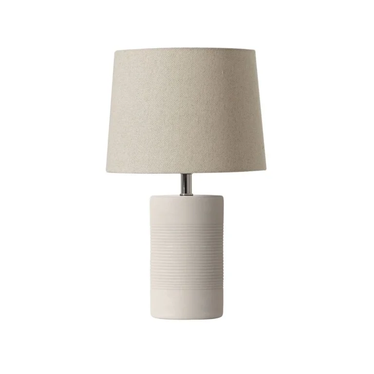 Abajur Jatobá Geo Luz&Cerâmica - 34cm