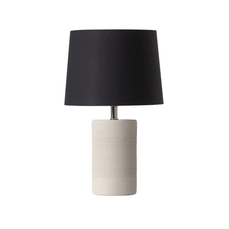 Abajur Jatobá Geo Luz&Cerâmica - 34cm