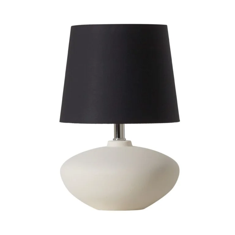 Abajur Cedro Geo Luz&Cerâmica - 22cm