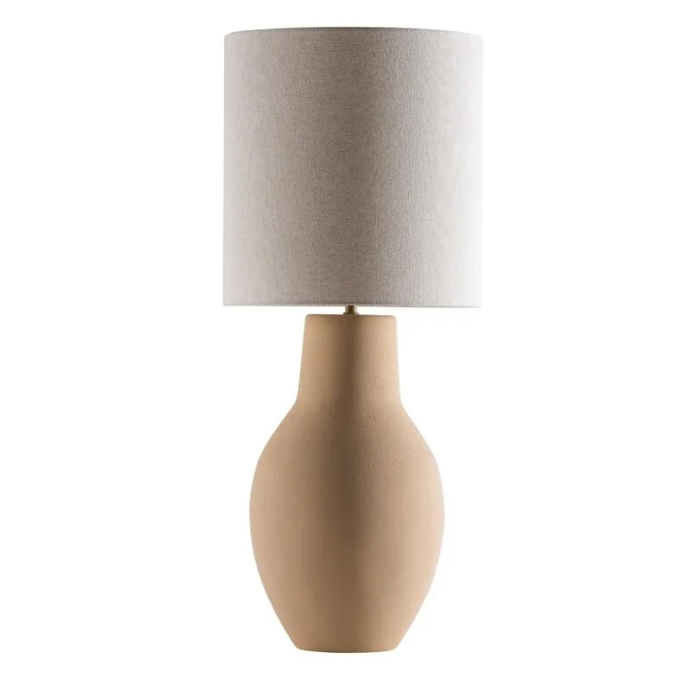 Abajur Guaratuba Geo Luz & Cerâmica - 53cm 