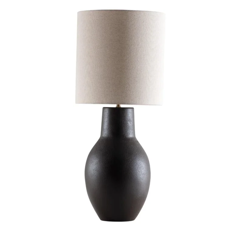 Abajur Guaratuba Geo Luz & Cerâmica - 53cm 