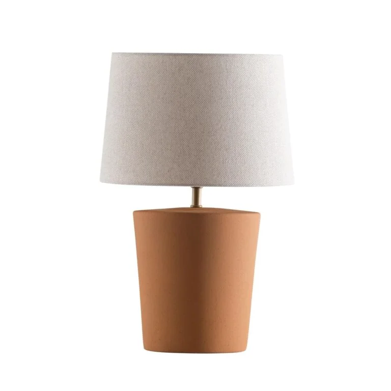 Abajur Santos Geo Luz & Cerâmica - 34cm  