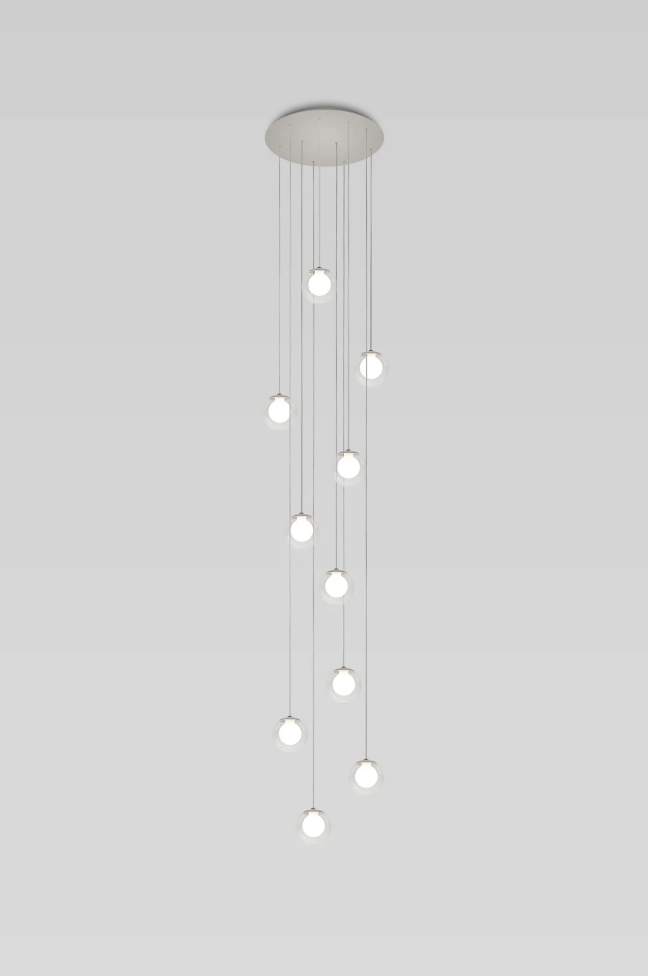 Pendente Wasserfall Duoglass G10-vdt 33cm - 2035