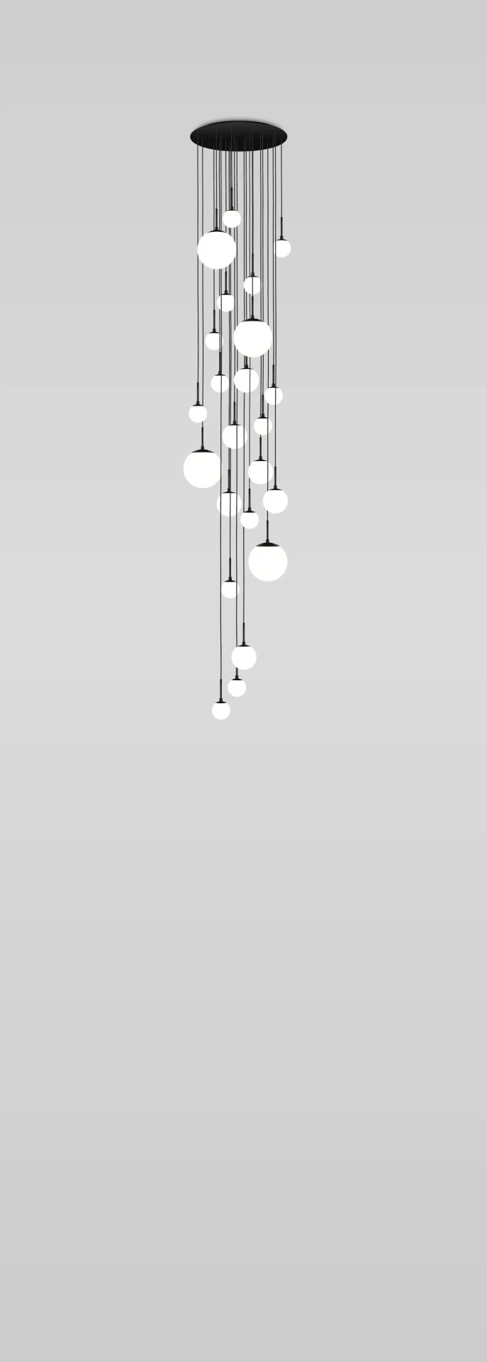 Pendente Wasserfall G10-g14-g20 50cm - 1946