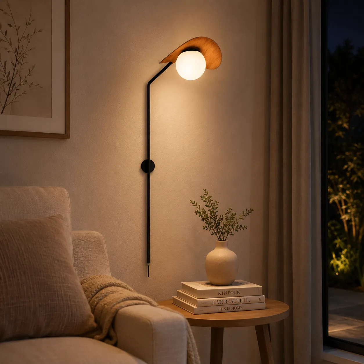 Arandela Caule Form Longa 140cm - 729