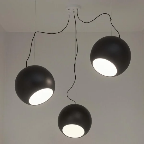 Pendente Gaya 25 Geo Luz&Cerâmica 25 cm