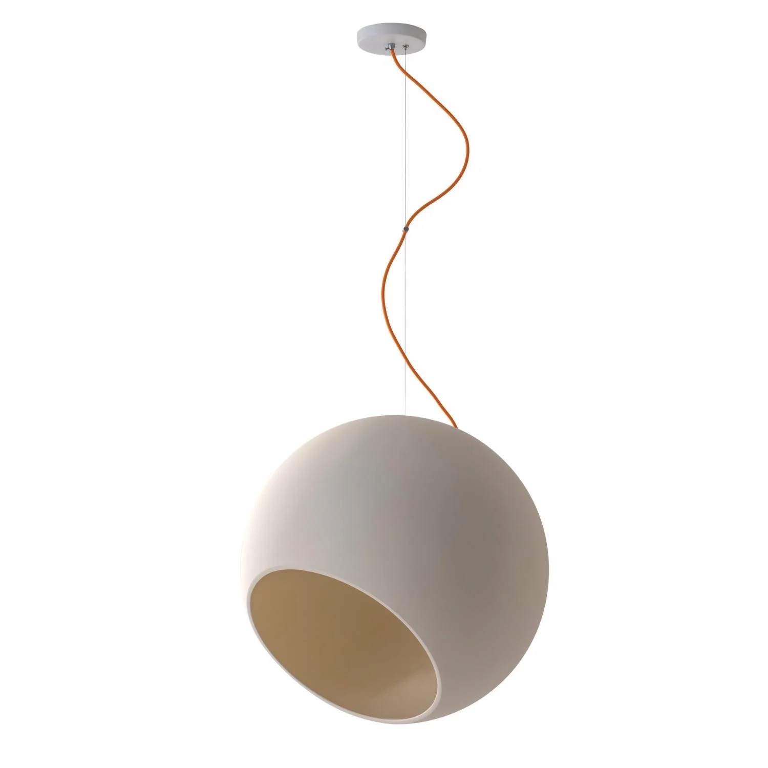 Pendente Gaya 50 Geo Luz & Cerâmica - 50 cm