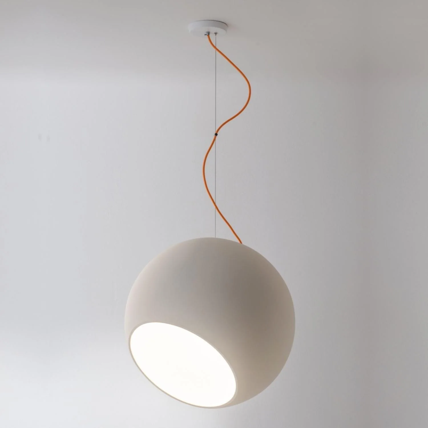 Pendente Gaya 50 Geo Luz&Cerâmica 50 cm