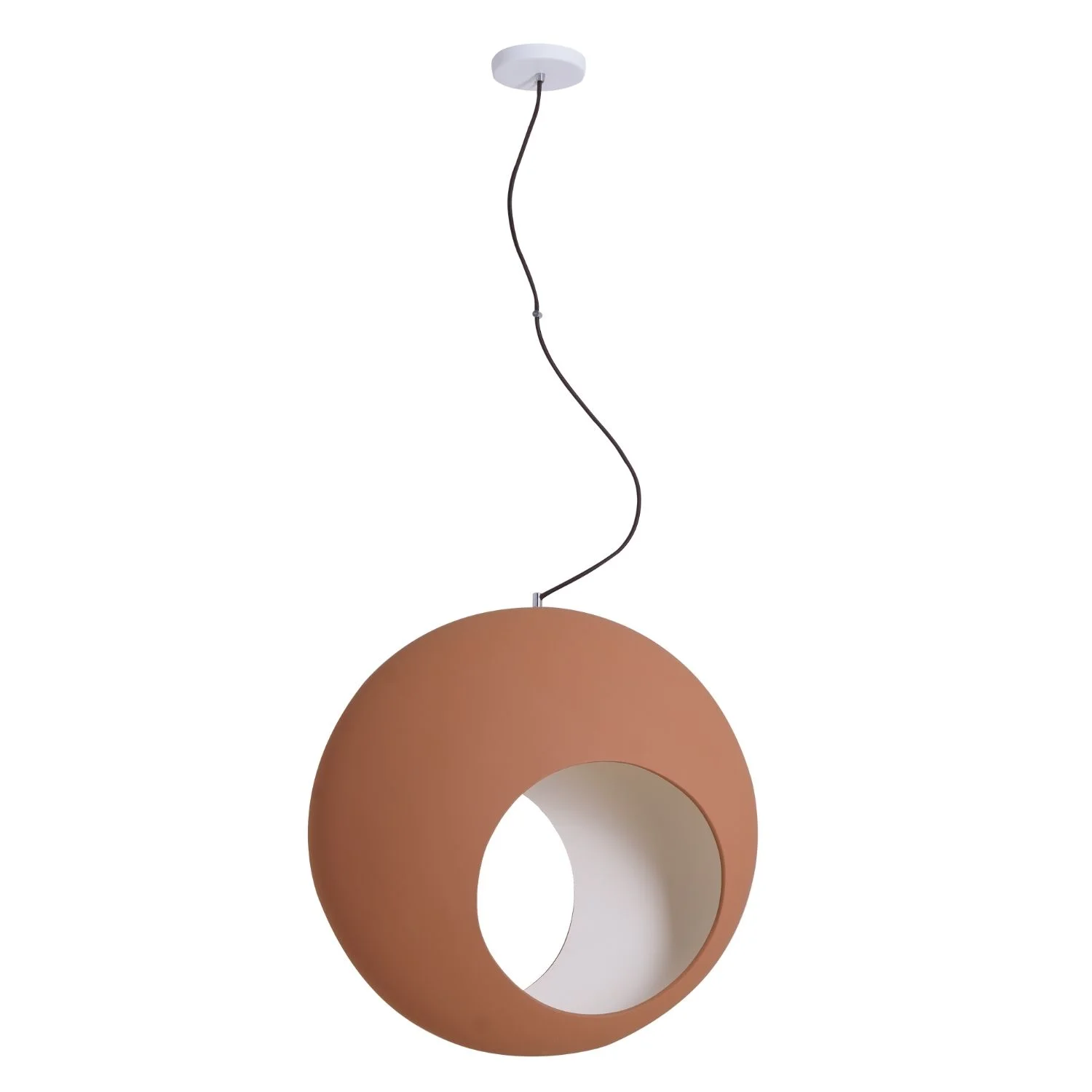 Pendente Lua Small Geo Luz&Cerâmica - 47cm