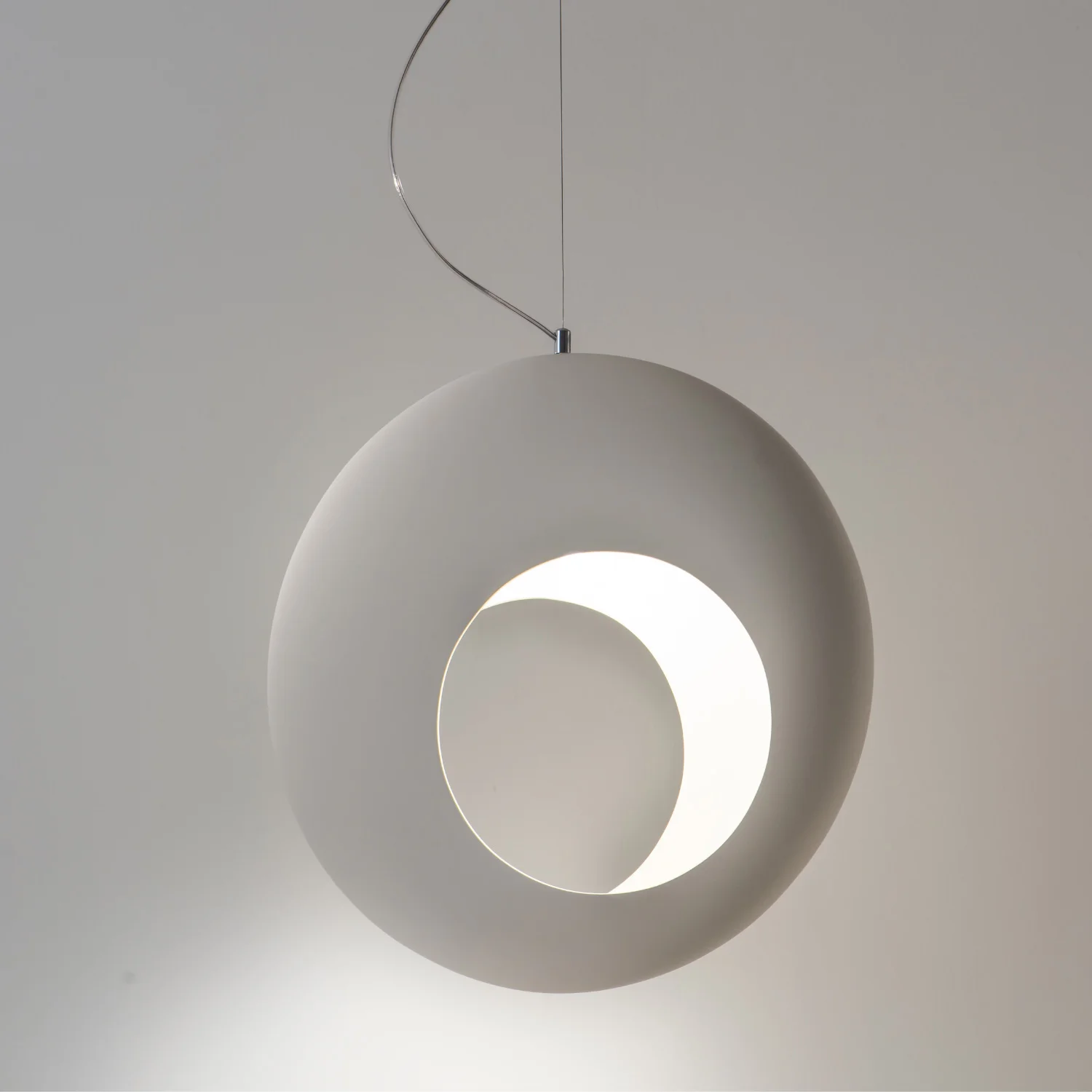 Pendente Lua Small Geo Luz&Cerâmica 47cm