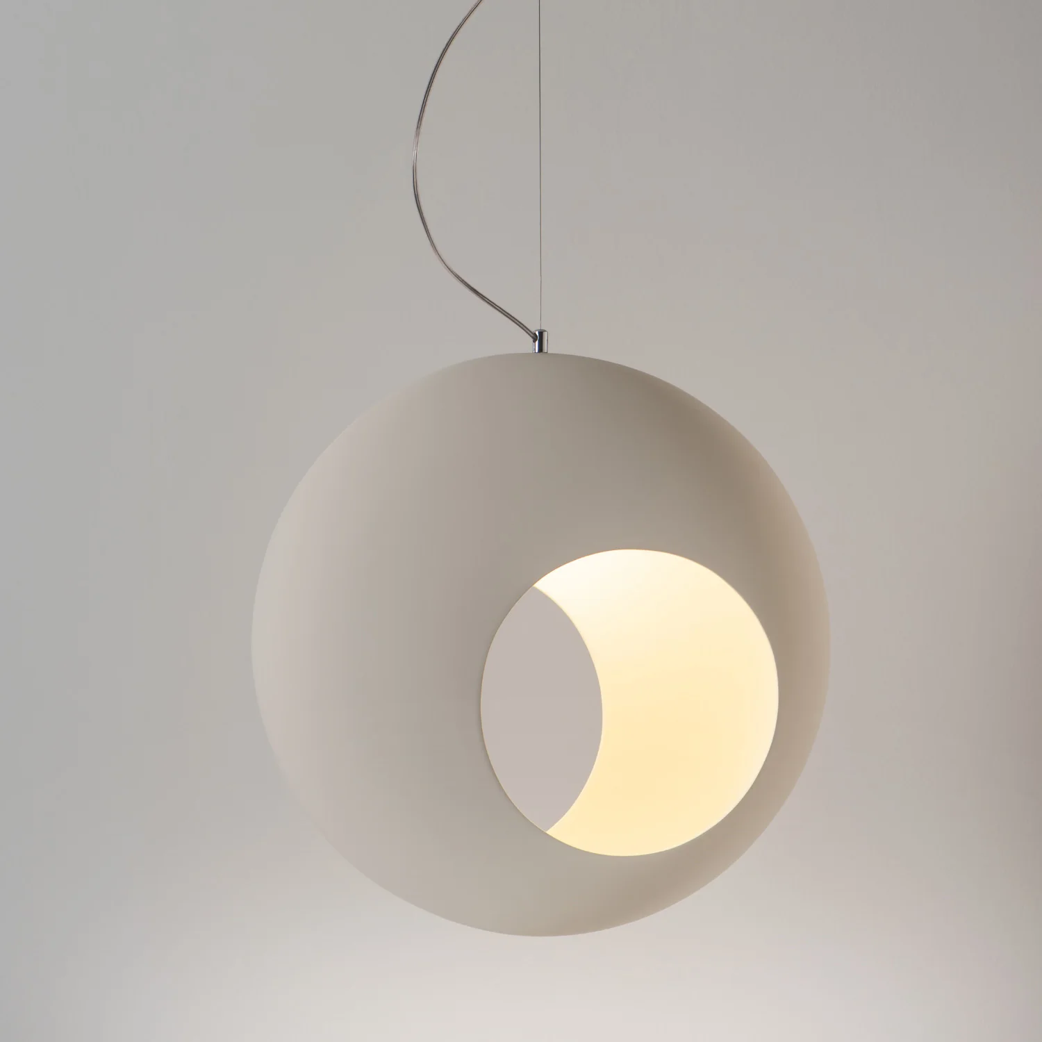 Pendente Lua Small Geo Luz&Cerâmica 47cm