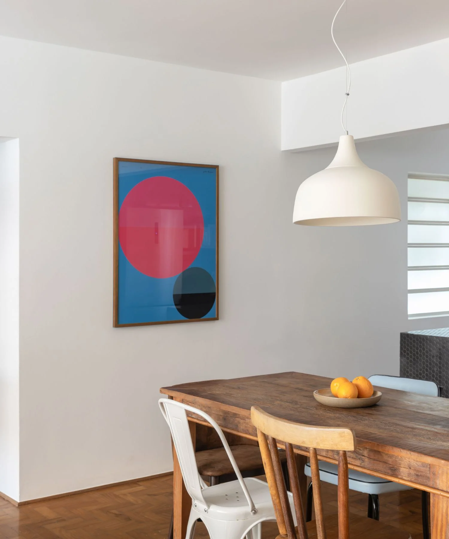 Pendente Arezzo Geo Luz & Cerâmica - 34cm