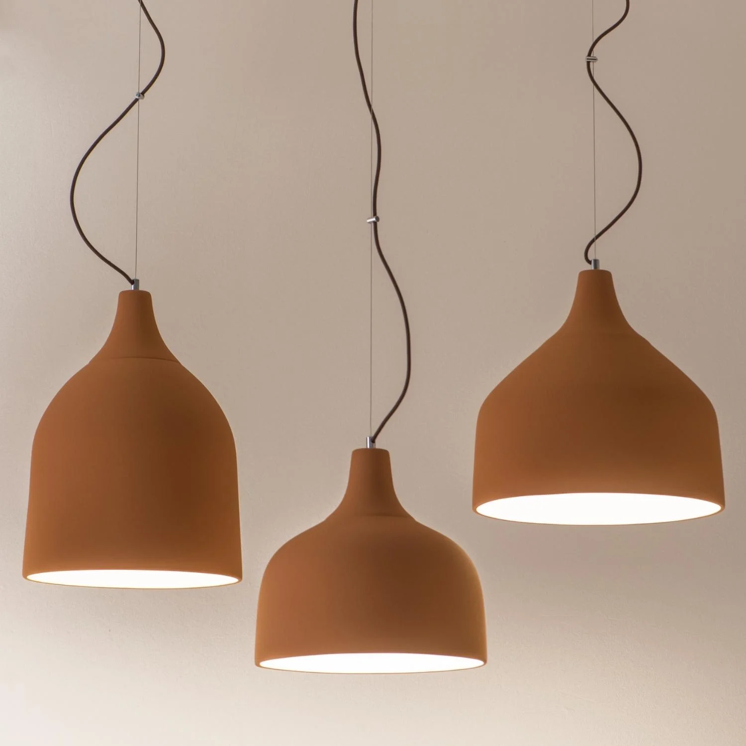 Pendente Verona Geo Luz & Cerâmica - 32 cm