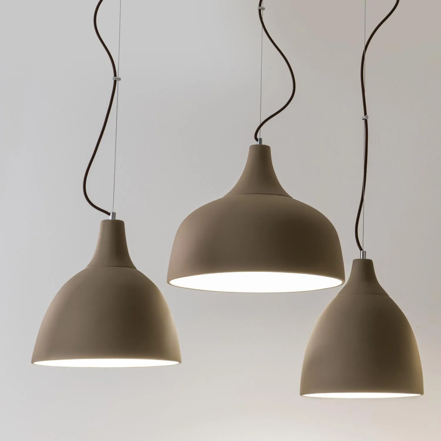 Pendente Bari Geo Luz & Cerâmica - 32cm