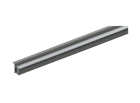 Móbili  Shelf Perfil de Embutir Angulado Difusor Estreito - STL25350