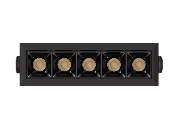 Square Micro Luminária de Embutir Recuada 3 focos - STL25369