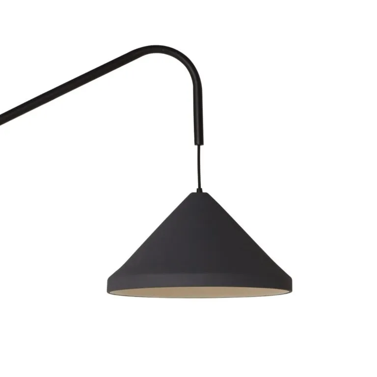 Arandela Ubatuba Articulável Geo Luz & Cerâmica - 37cm