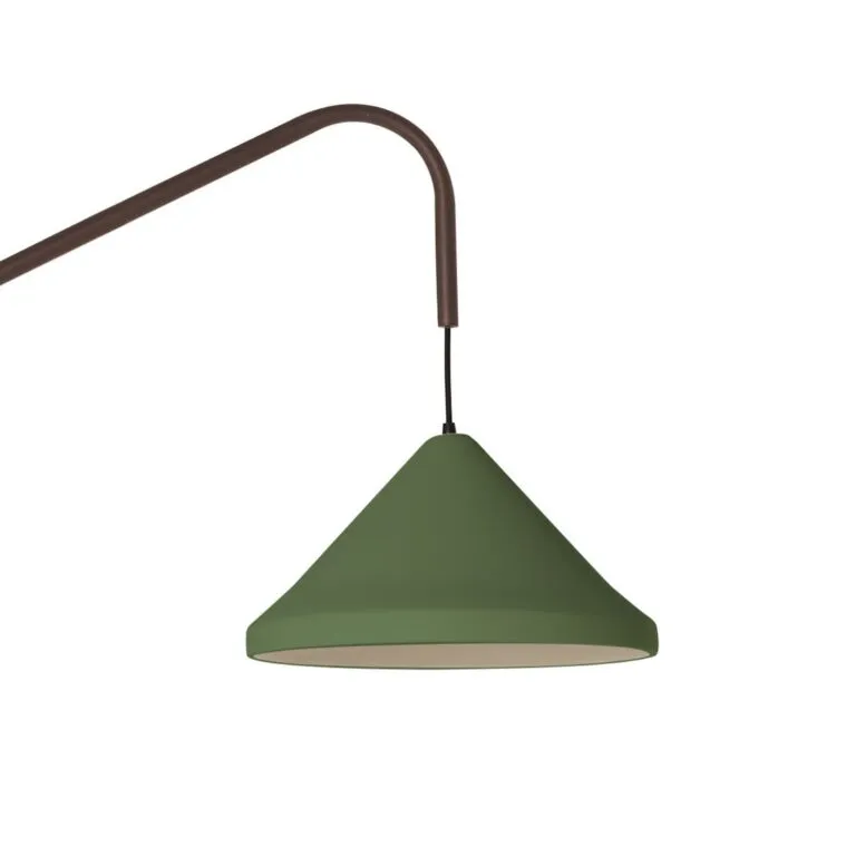 Arandela Ubatuba Articulável Geo Luz & Cerâmica - 37cm