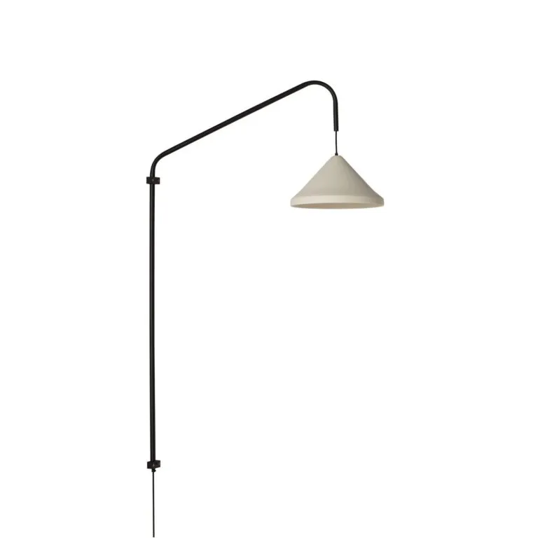 Arandela Ubatuba Articulável Geo Luz & Cerâmica - 37cm