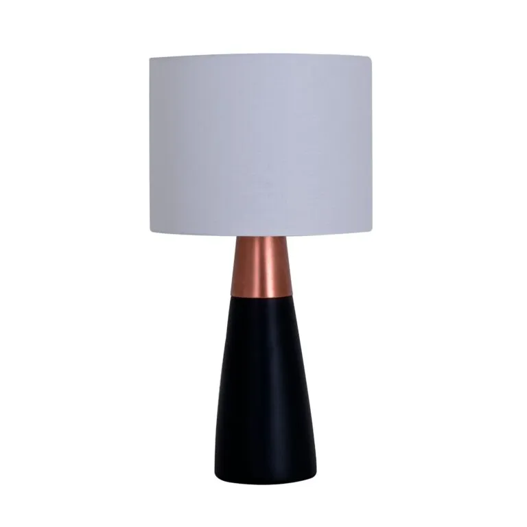 Abajur Ipê Geo Luz & Cerâmica - 38cm
