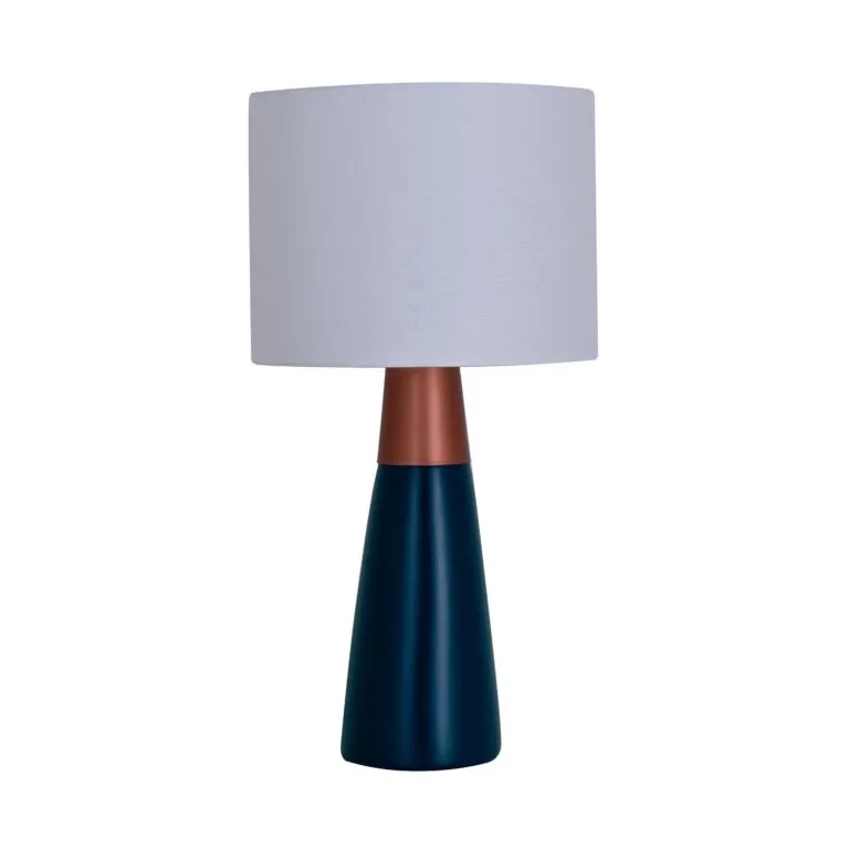 Abajur Ipê Geo Luz & Cerâmica - 38cm