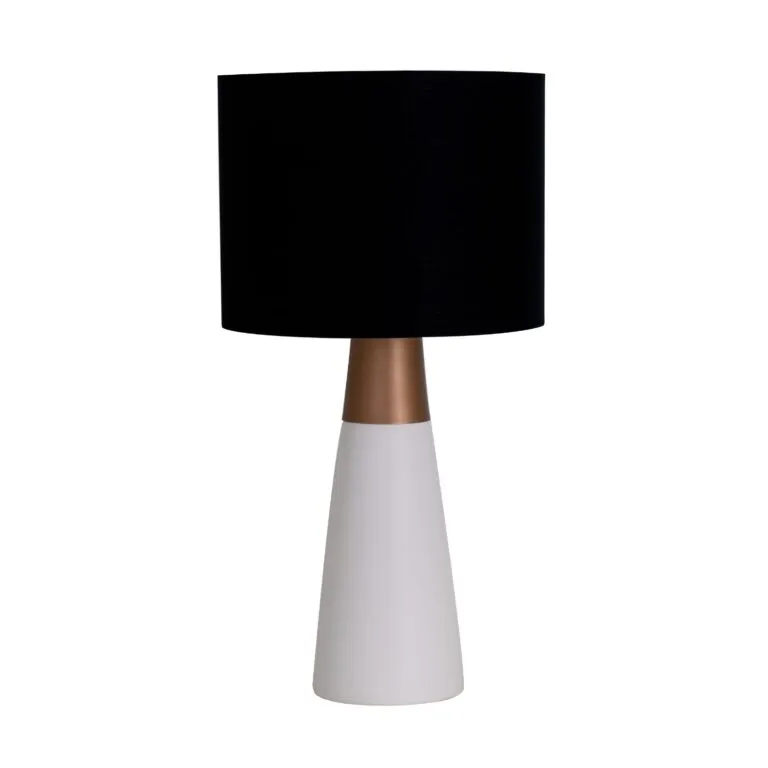 Abajur Ipê Geo Luz & Cerâmica - 38cm