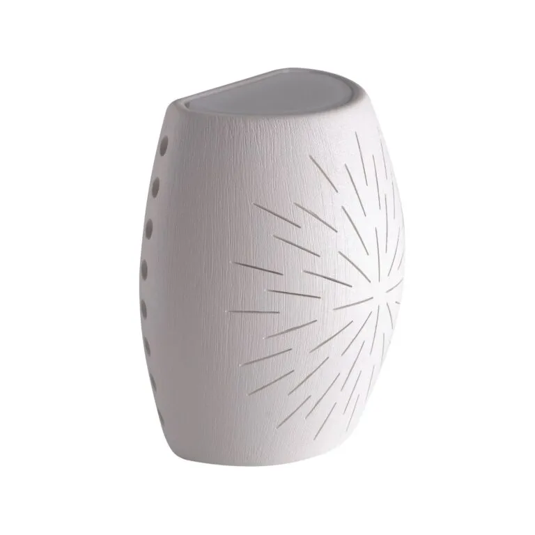Arandela Belinda Geo Luz & Cerâmica - 22,5cm  