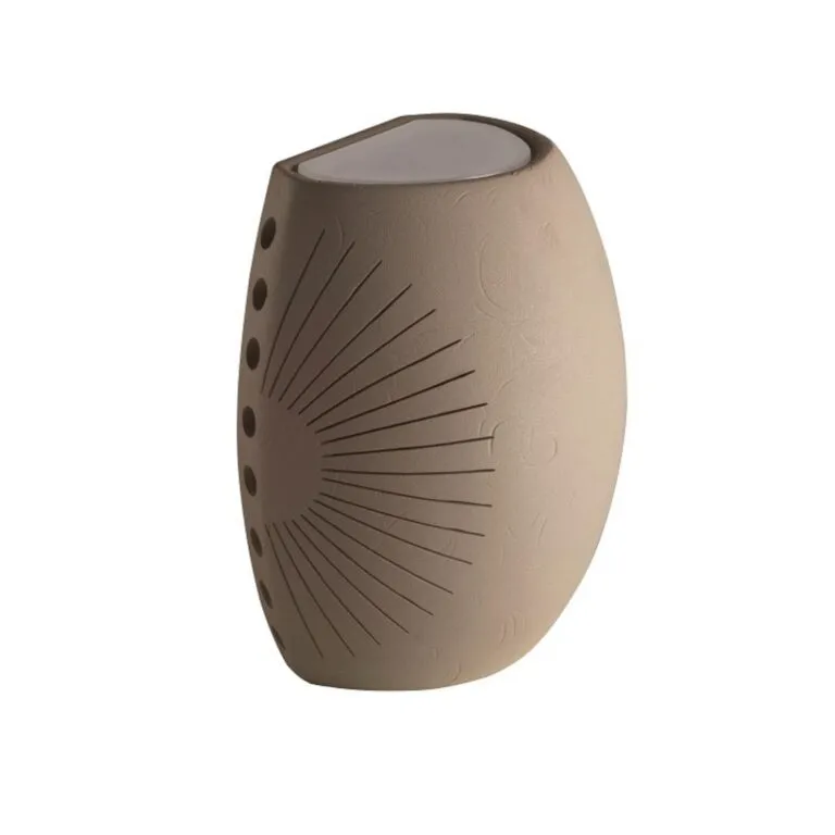 Arandela Juliet Geo Luz & Cerâmica -21,5cm