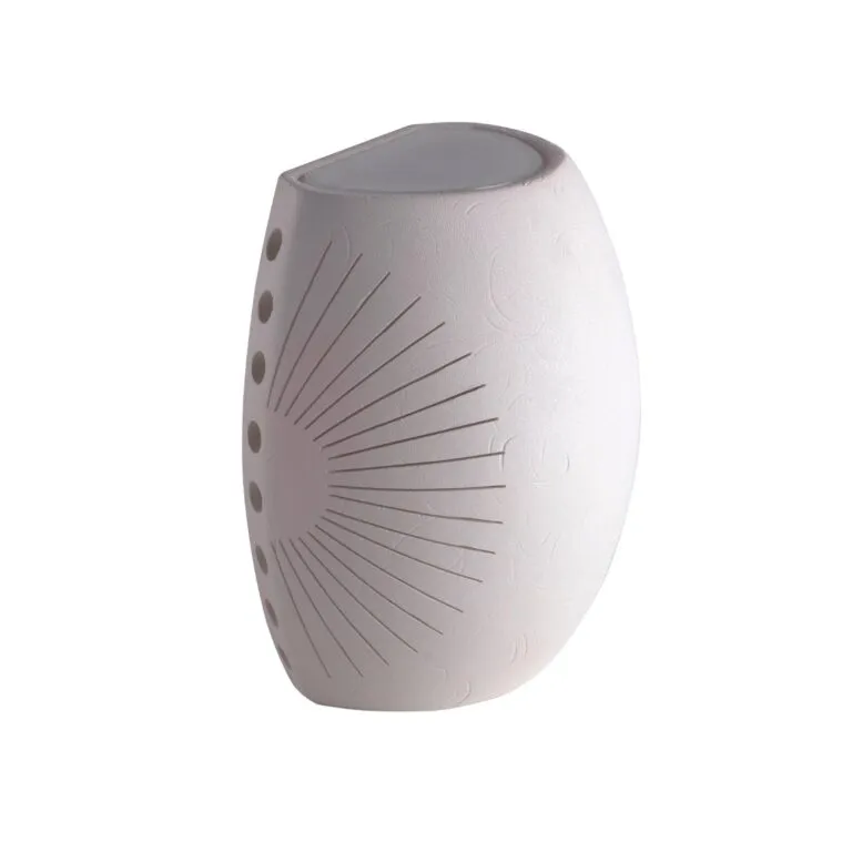 Arandela Juliet Geo Luz & Cerâmica -21,5cm