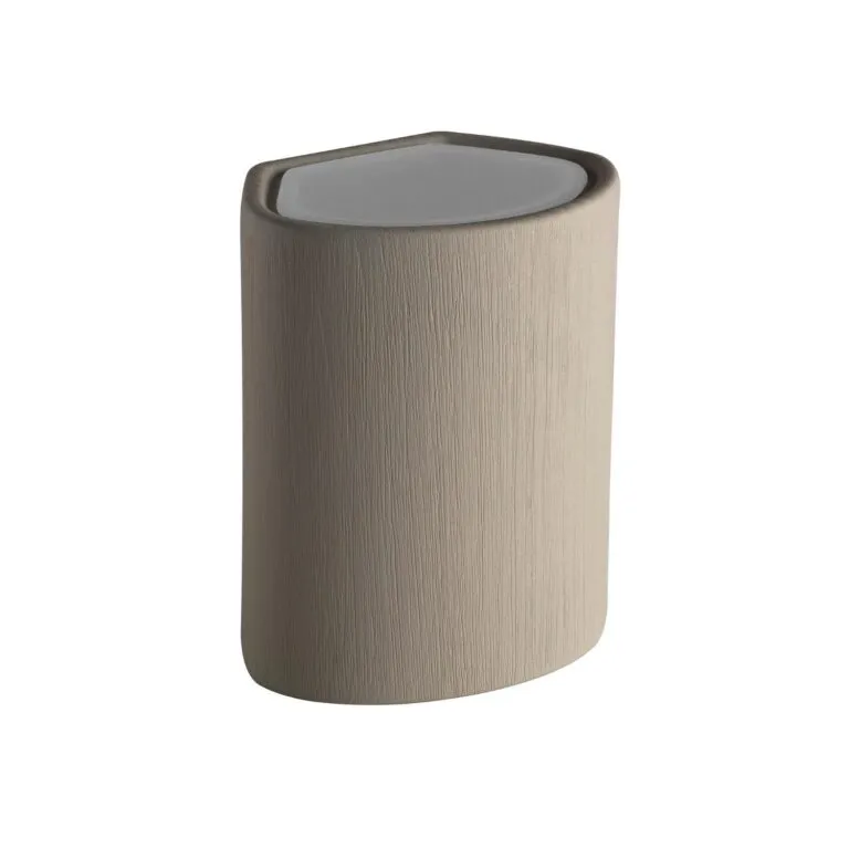 Arandela Puck Geo Luz & Cerâmica - 15,5cm