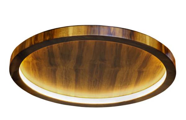 Plafon Anel Cilíndrico Horizontal Fechado 70cm - 377
