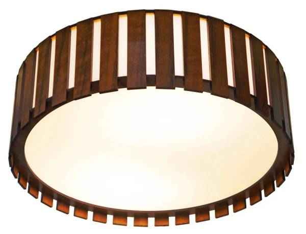 Plafon Cilíndrico Ripado 40cm - 417