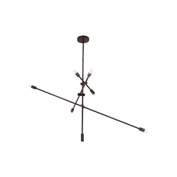 Pendente Cross 122cm - 19740-6LED